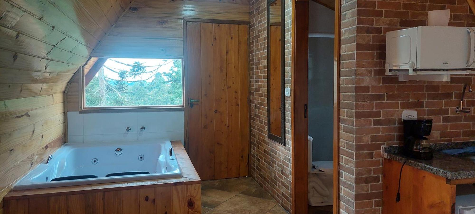 Chale Com Hidromassagem Da Vick Campos do Jordão Exterior foto